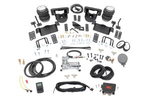 Ford F-150 Air Spring Kit - Rear - Rough Country - w/compressor | Wireless Controller | 0-6